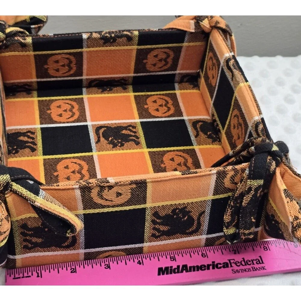 Handmade halloween fabric